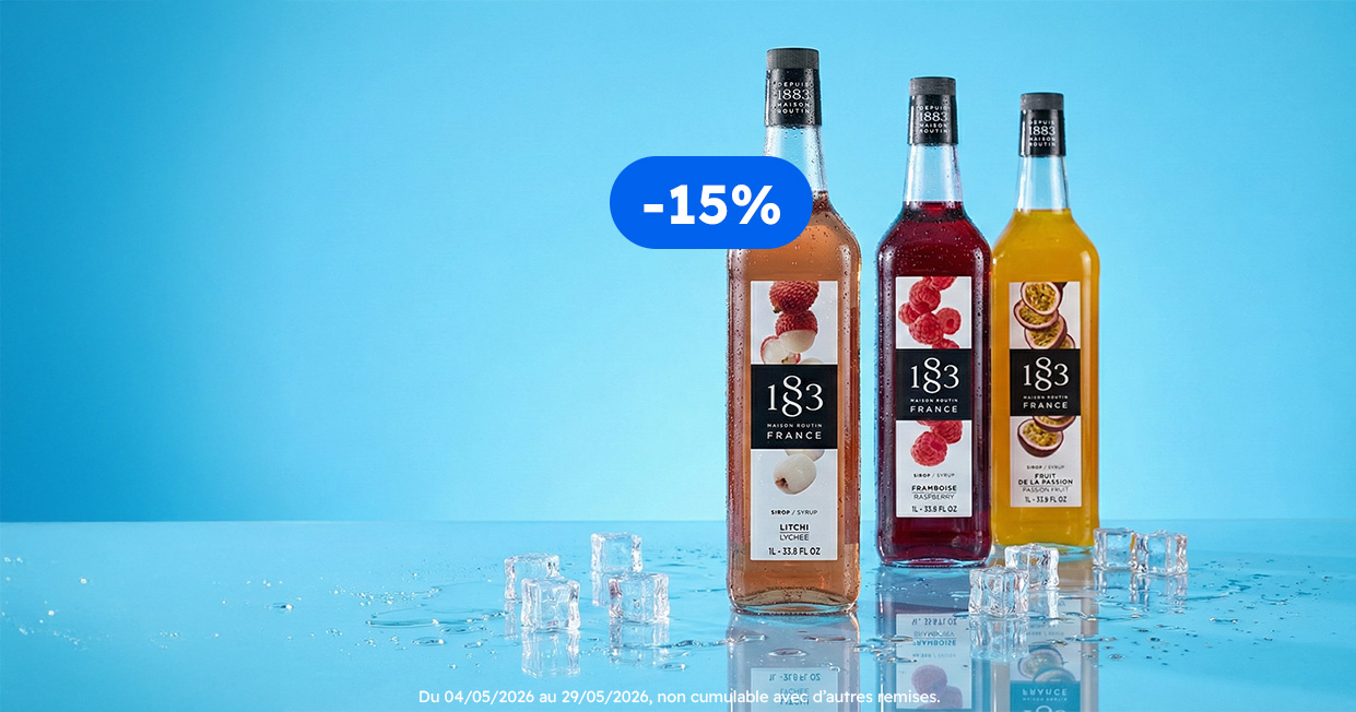 -15% sur les sirops Routin 1883