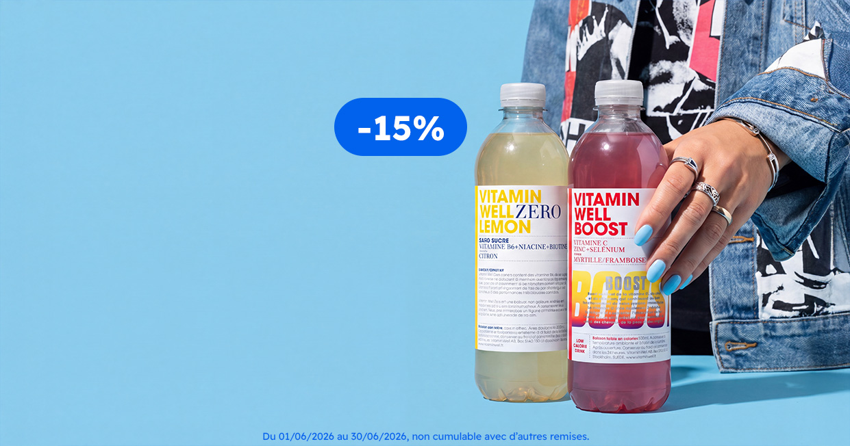 15% sur Vitamin Well
