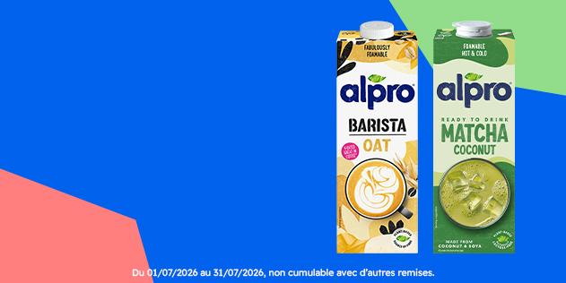 15% sur Alpro Barista