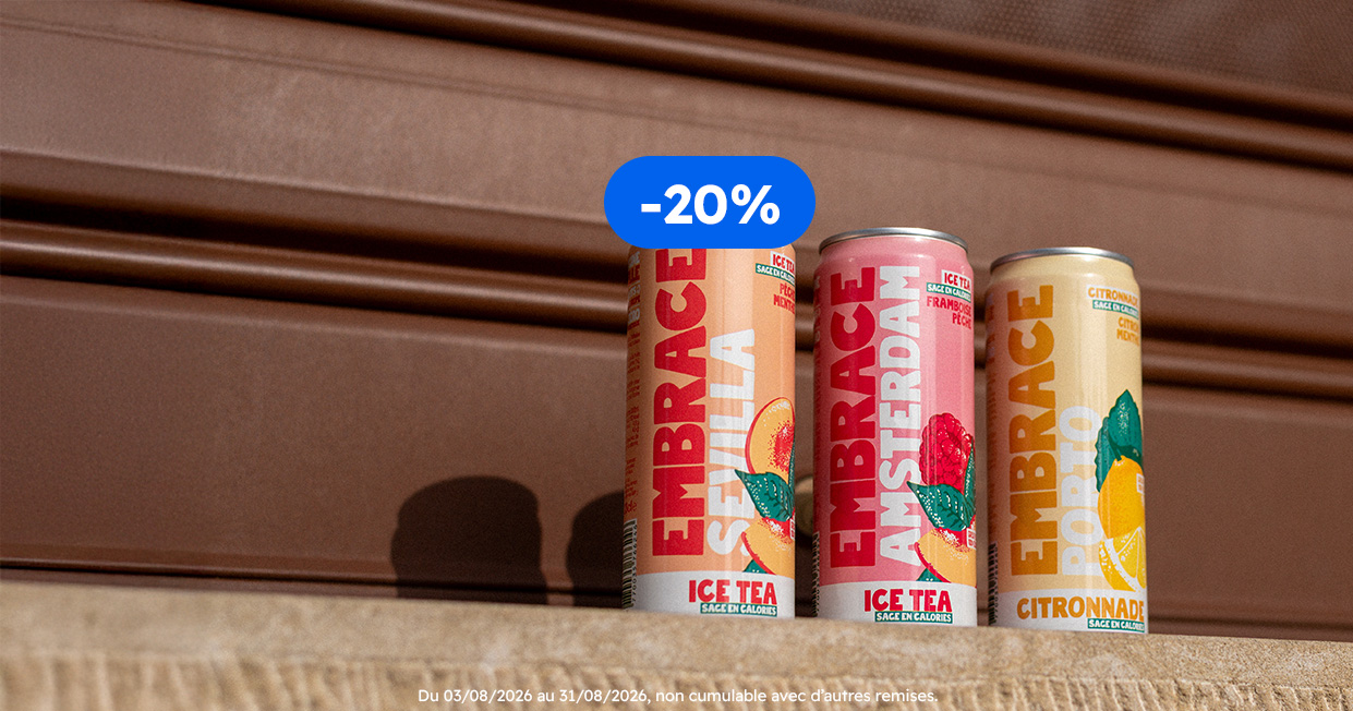 -15% sur Embrace