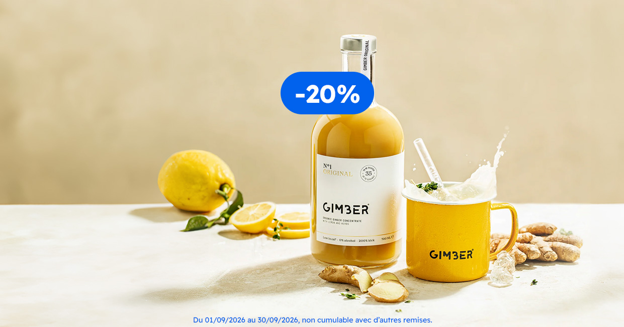 -20% sur les concentrés Gimber