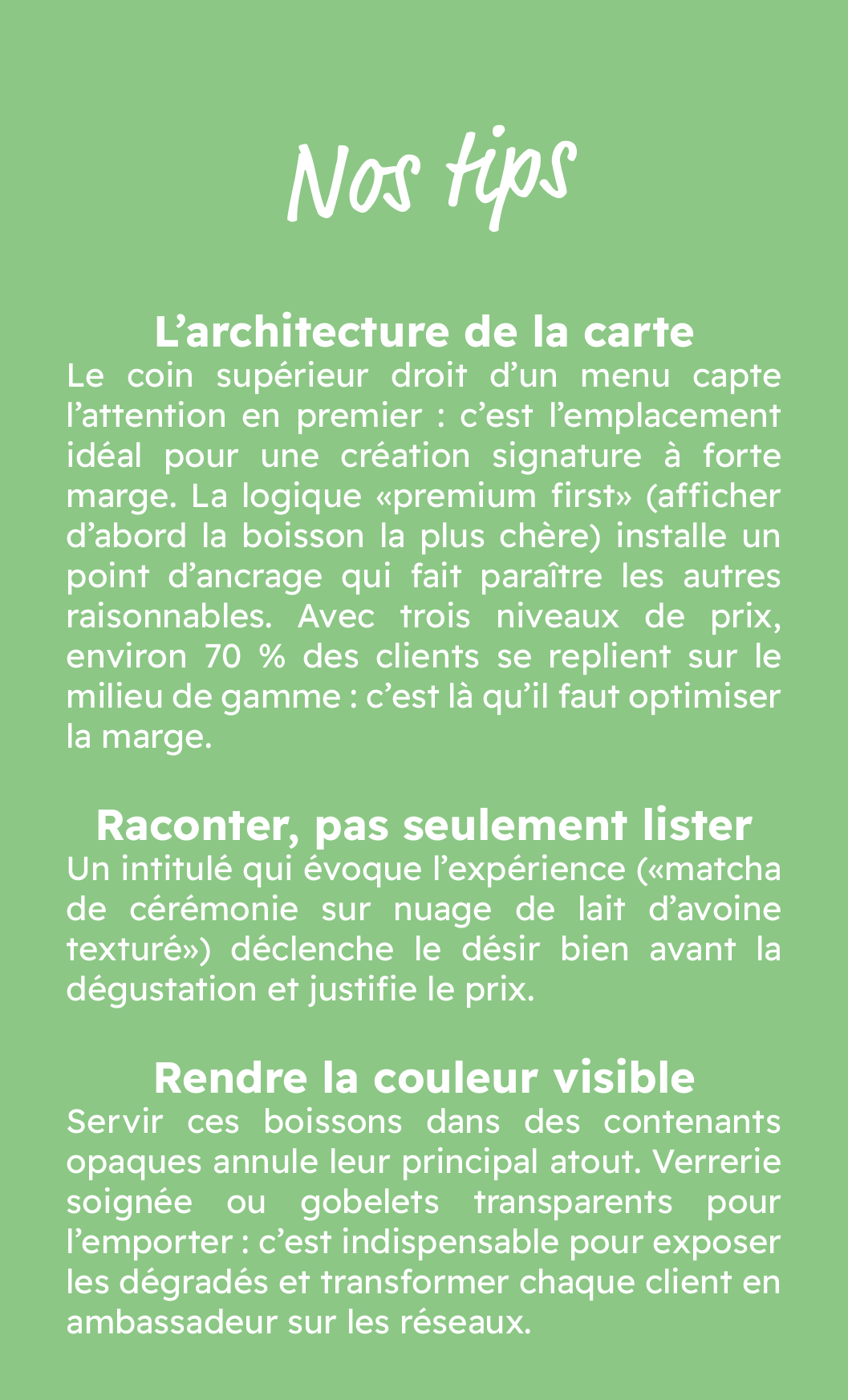 Conseils pour vendre les lattes colorés 