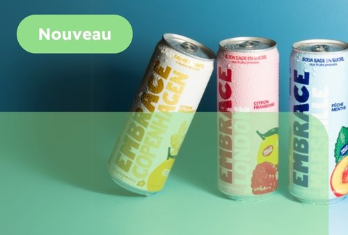Sodas & eaux aromatisées Embrace