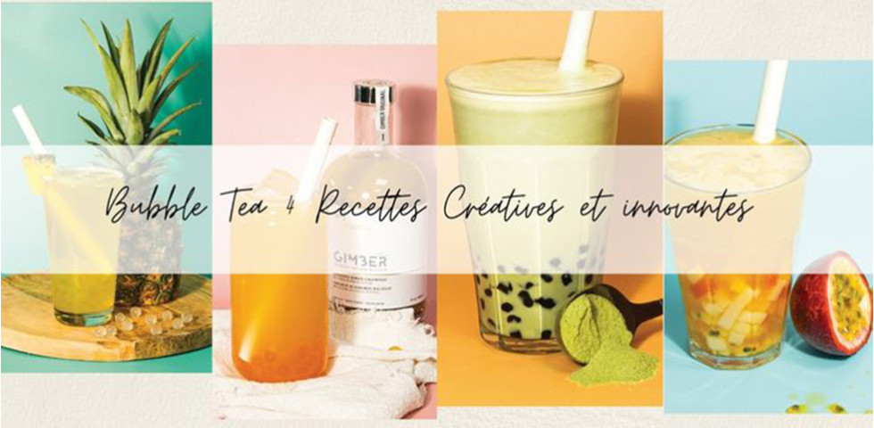Bubble Tea: 4 Recettes Créatives et innovantes Bubble Tea: 4 Recettes Créatives et innovantes