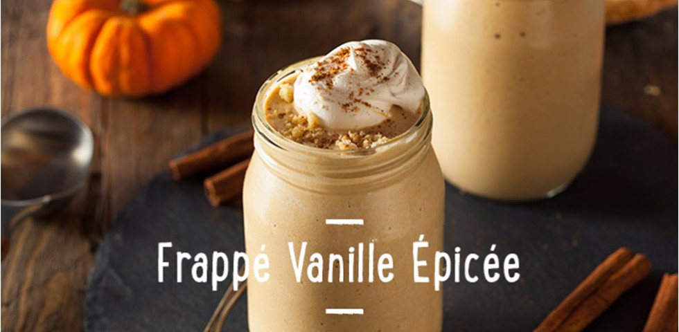 Le frappé vanille épicé