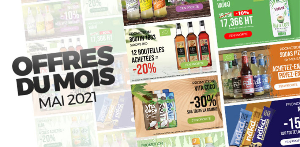 Promos du mois de Mai 2021