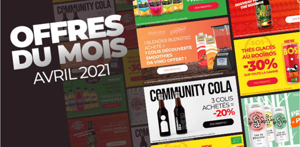 Promos du mois d'Avril 2021